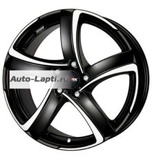 Alutec 7,5x17/5x100 ET35 D63,3 Shark Racing black front polished