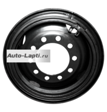 ЧОЗ 12x21/10x286,00 ET100 D222 Черный (3961.3101012) Урал 4320/3961, КАМАЗ 43118 2 ушка