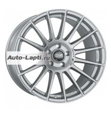 OZ Superturismo LM 7,5x17/5x114,3 ET45 D75 Superturismo LM Matt Race Silver + Black Lettering